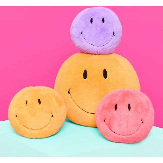 Plush Smiley Fuzzy Yellow 5" - Plush - 3