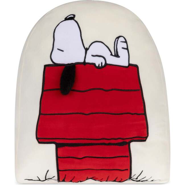 Pillow Peanuts Doghouse, Offwhite 15"