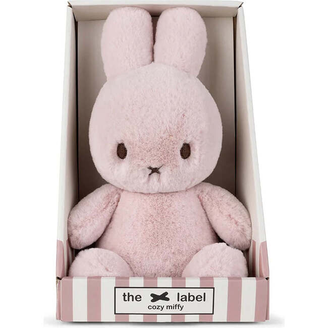 Miffy Plush Cozy Sitting, Soft Pink in Giftbox 9"