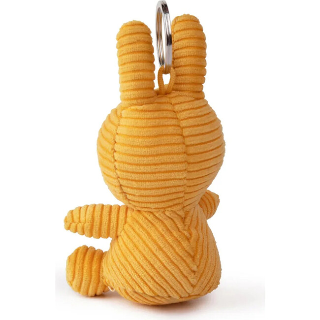 Miffy Keychain, Corduroy Yellow 4" - Plush - 3