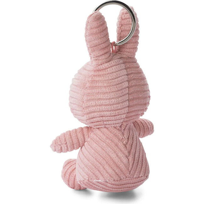Miffy Keychain, Corduroy Pink 4" - Plush - 3