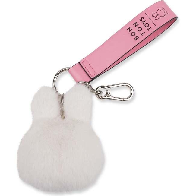 Miffy Bag Charm, Eco Fuzzy Off white 4.5" - Plush - 4