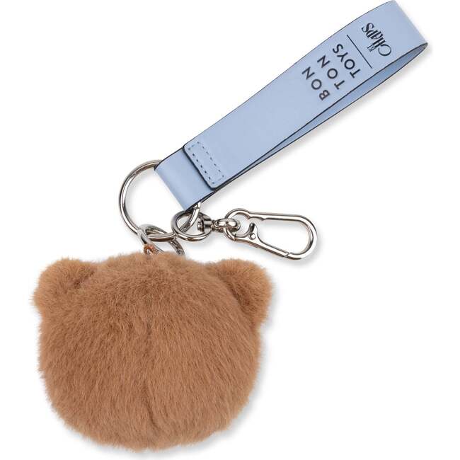 Bobo Bear Bag Charm, Eco Fuzzy Eco Brown 3" - Plush - 3