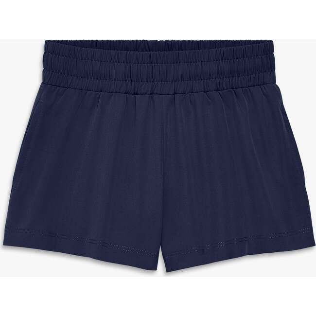 Kids Staycool Stretch Swing Shorts, Navy