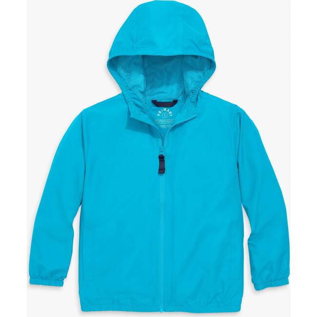 Kids Packable Windbreaker, Sea