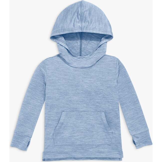 Kids Staycool Pullover Hoodie, Vintage Blue