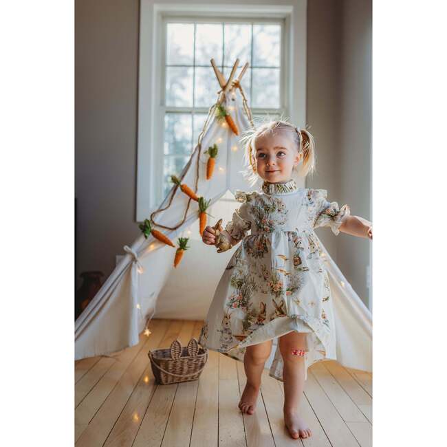 Short Sleeve Aoki Dress, Bramble Rabbit