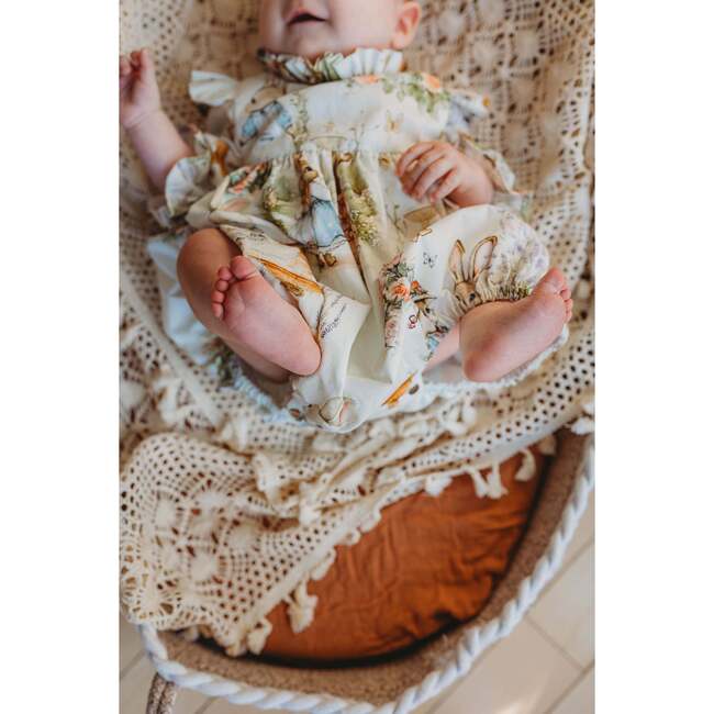 Long Sleeve Aoki Bubble, Bramble Rabbit - Rompers - 3