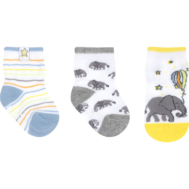 Up and Away Assorted Pastel 3pk Sock