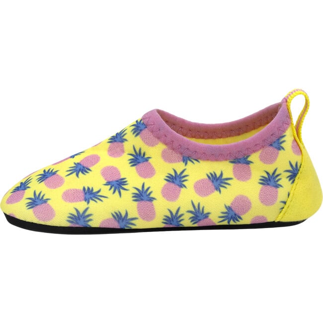 Pineapple Crush Yellow Aqua Shoe