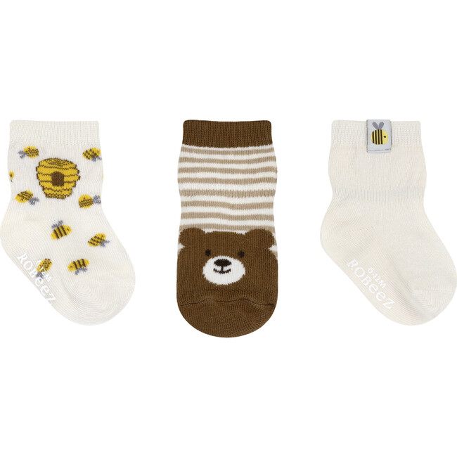 Oh Honey! Tan 3pk Sock