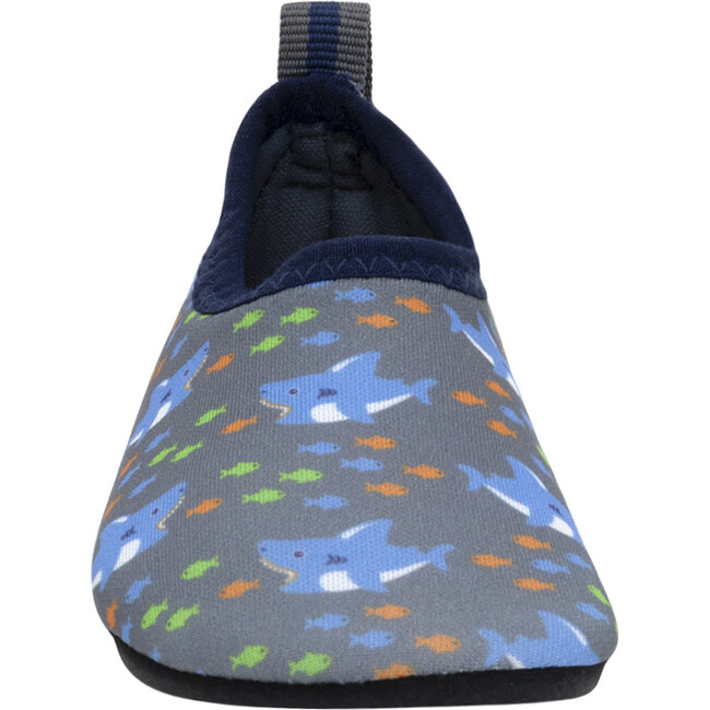 Snack Time Grey Aqua Shoe - Swim Shoes - 3