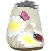 Love Bugs Taupe Soft Sole - Crib Shoes - 3