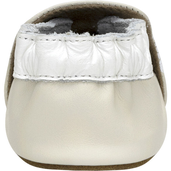 Love Bugs Taupe Soft Sole - Crib Shoes - 4