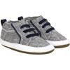 Atticus Grey Soft Sole - Crib Shoes - 1 - thumbnail