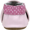Berry Sweet Light Pink Soft Sole - Crib Shoes - 4 - thumbnail