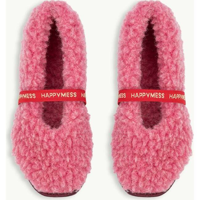 Women's Merino Wool Slippers, Dusty Pink