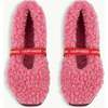 Women's Merino Wool Slippers, Dusty Pink - Slippers - 1 - thumbnail