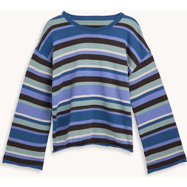 Women's Organic Cotton Sweater, Mint Chocolate