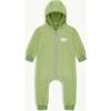 Children's Merino Wool Overall, Green Pea - Bunting - 1 - thumbnail