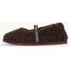 Women's Merino Wool Slippers, Chocolate Brown - Slippers - 2
