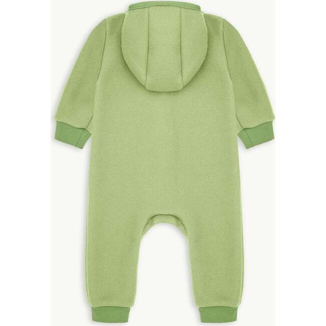 Children's Merino Wool Overall, Green Pea