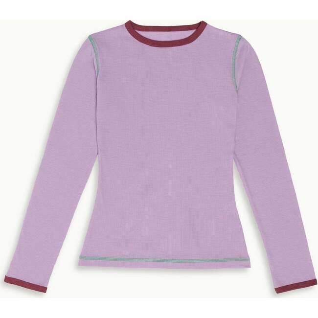Women's Wool Thermoactive Longsleeve, Purple Shade