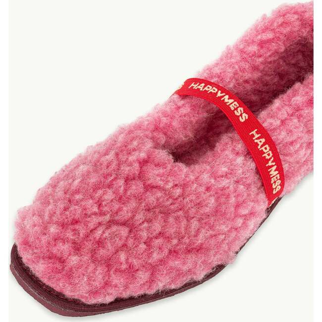 Women's Merino Wool Slippers, Dusty Pink