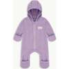 Children's Merino Wool Overall, Lilac - Bunting - 1 - thumbnail