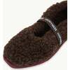 Women's Merino Wool Slippers, Chocolate Brown - Slippers - 3