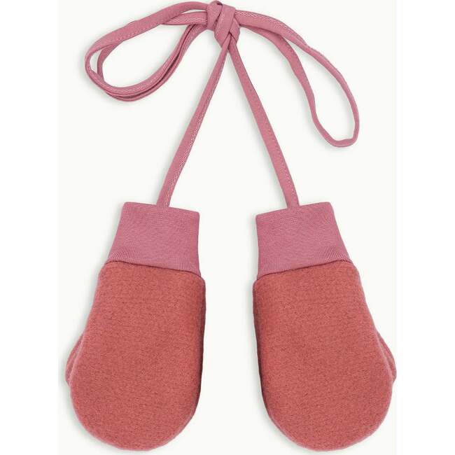 Children's Merino Wool Mittens, Cinnamon