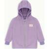 Children's Merino Wool Jacket, Lilac - Jackets - 1 - thumbnail