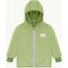 Children's Merino Wool Jacket, Green Pea - Jackets - 1 - thumbnail