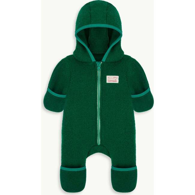 Children's Merino Wool Overall, Forest Green