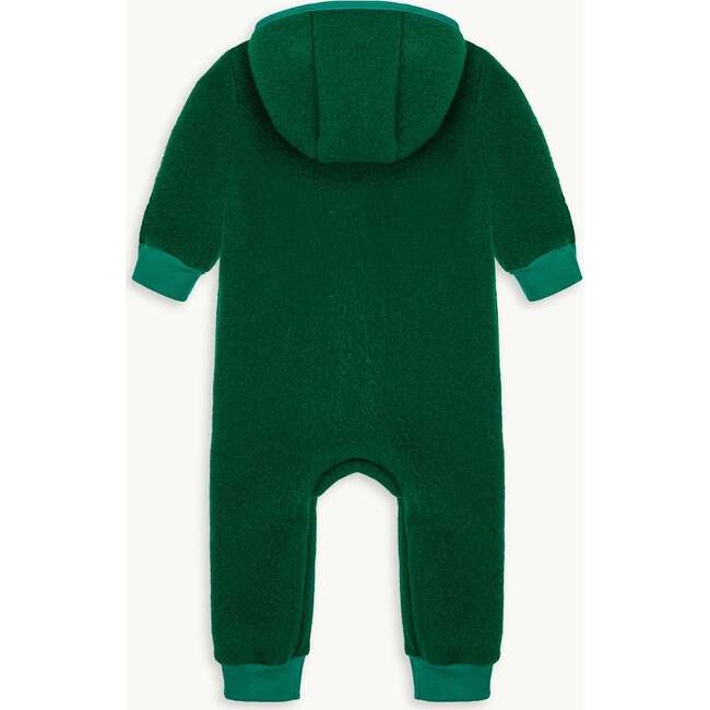 Children's Merino Wool Overall, Forest Green - Bunting - 4