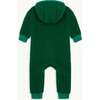 Children's Merino Wool Overall, Forest Green - Bunting - 4 - thumbnail