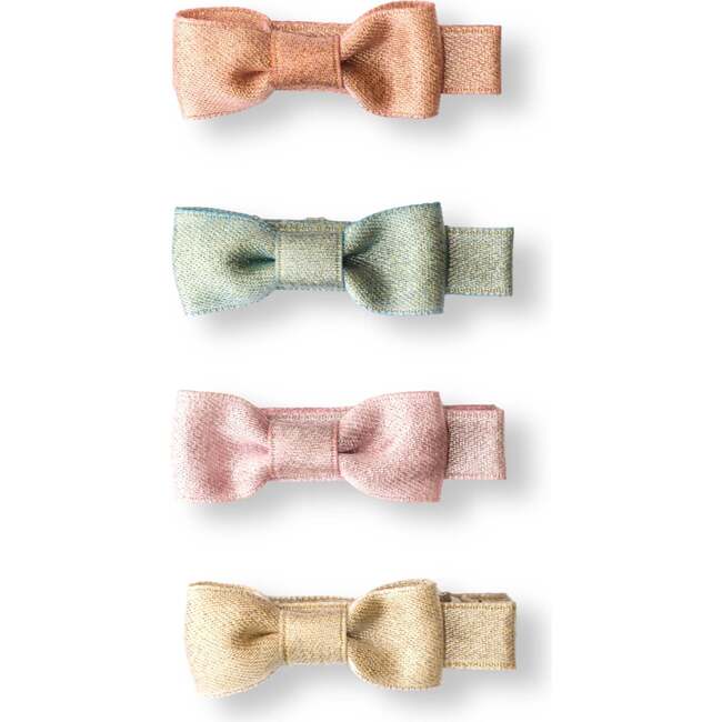 Little Bows Pastel Shades Hair Clips