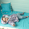Baby Sailboat Rain Jacket, Blue - Jackets - 3