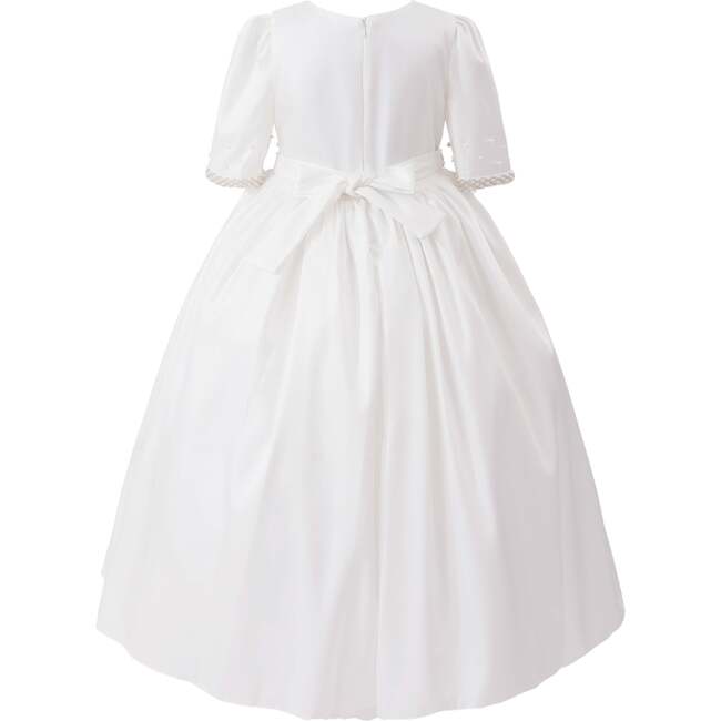 Vasonette Pearl-Embellished Dress, White - Dresses - 3