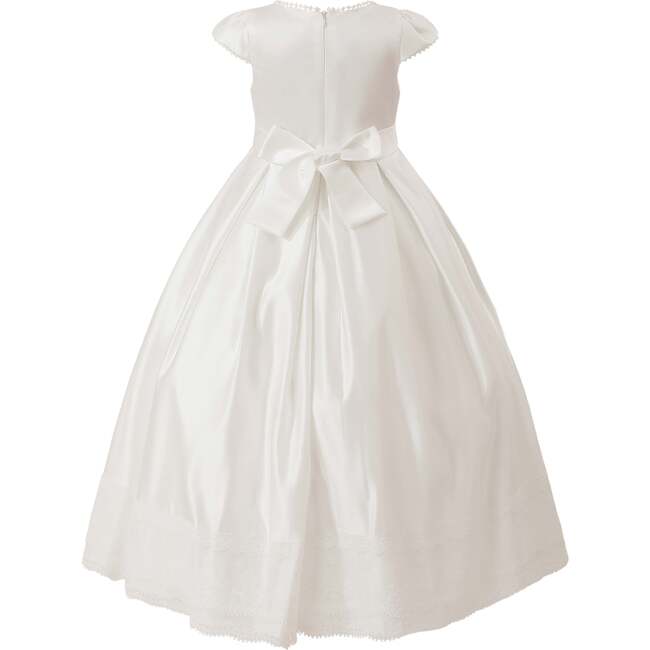 Pearl-Trim Havenelle Dress, White - Dresses - 3