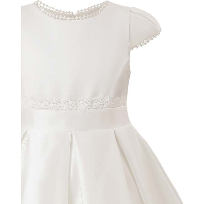 Pearl-Trim Havenelle Dress, White - Dresses - 4
