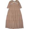 Ribbed Maxi, Cocoa - Dresses - 1 - thumbnail