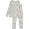 Toile PJ, Blue - Pajamas - 1 - thumbnail
