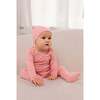 Stitched Graphic Footie, Pink - Footie Pajamas - 2