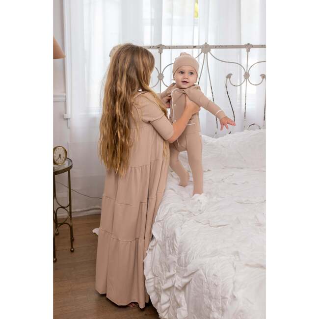 Ribbed Maxi, Cocoa - Dresses - 3