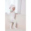 Petit Pouf Footie, White/Blue - Footie Pajamas - 3