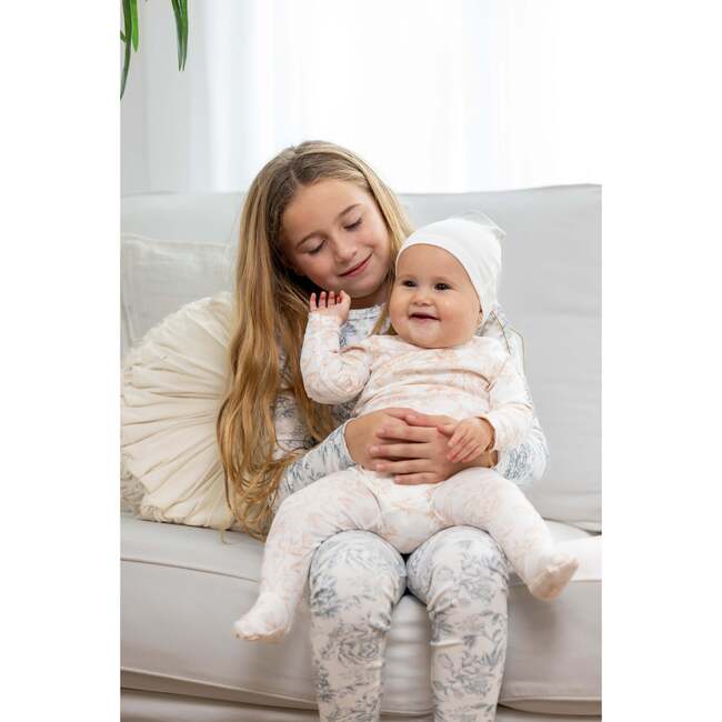 Toile Footie, Pink - Footie Pajamas - 4