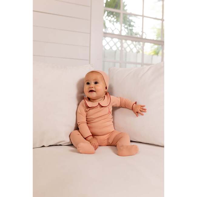 French Grandpa Footie, Pink