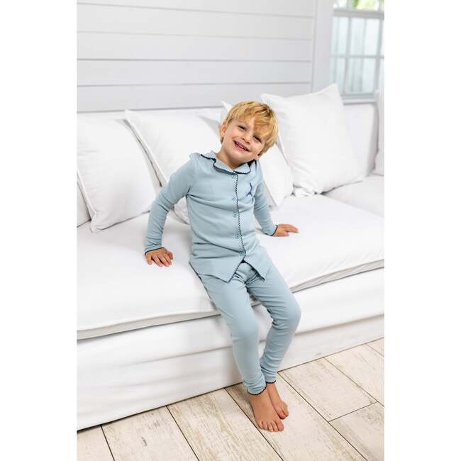 French Grandpa PJ, Blue