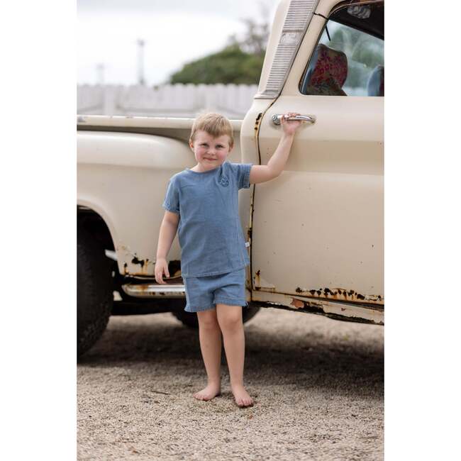 Denim Boy Set, Blue